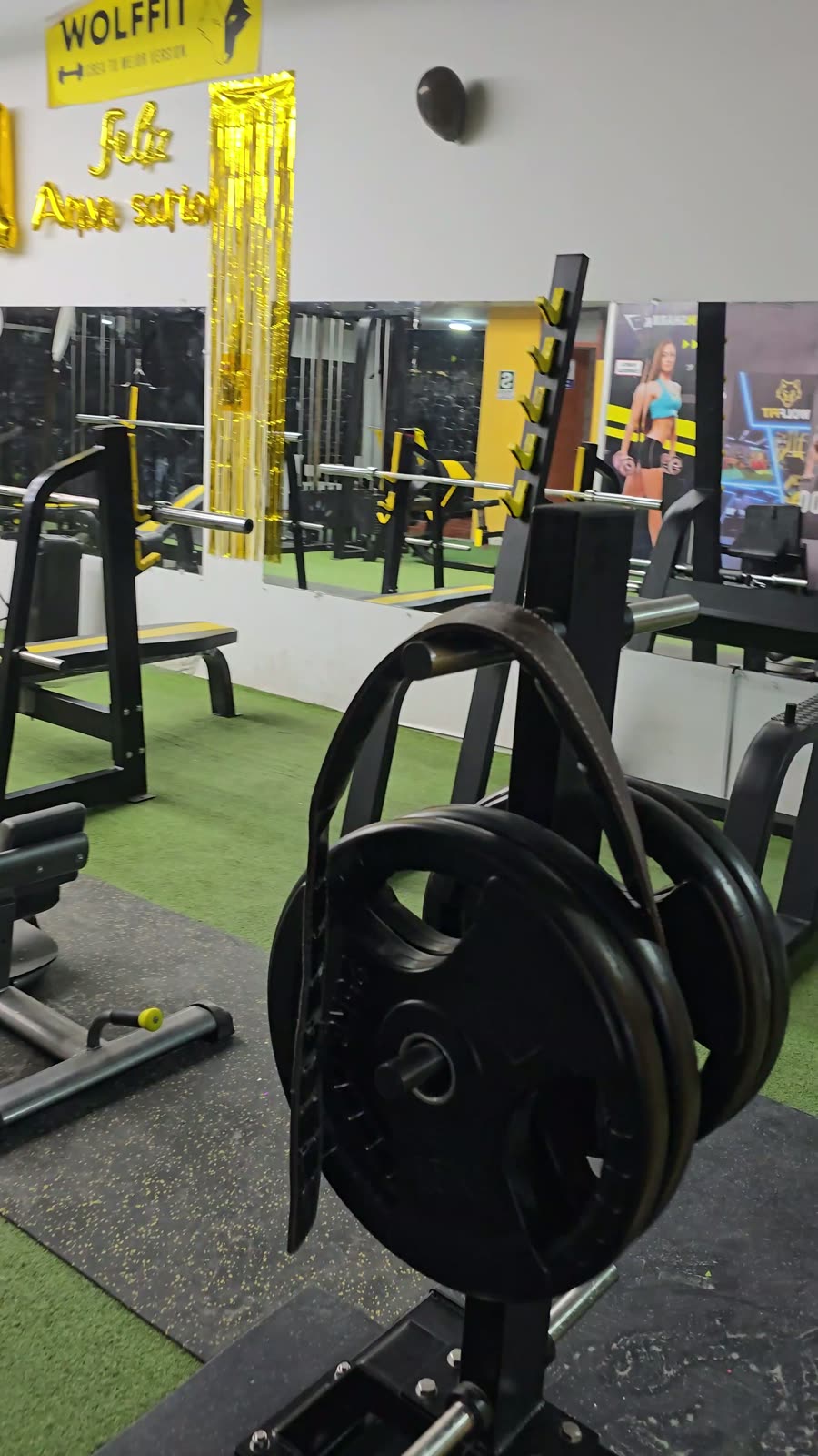 Gimnasio terminado